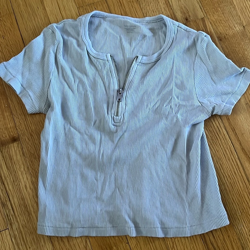Brandy zip tee
